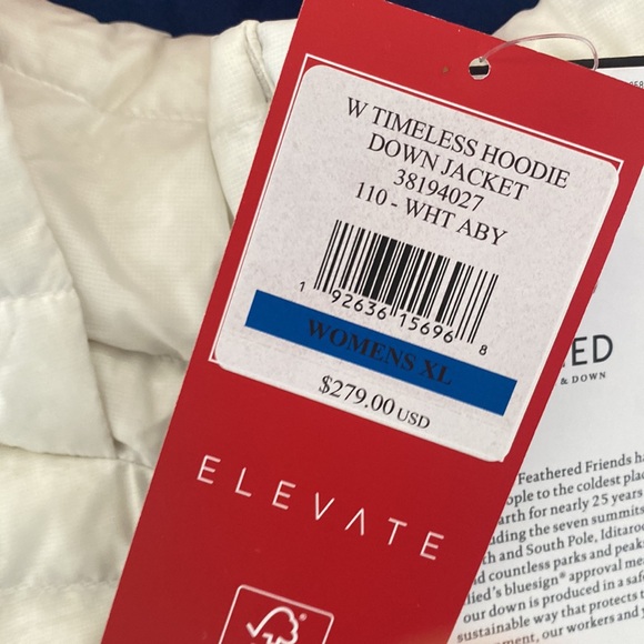 SYPDER SKI SNOWBOARD TIMELESS HOODIE DOWN JACKET $279 - Picture 2 of 6